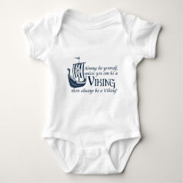 Seien Sie Viking! Baby Strampler