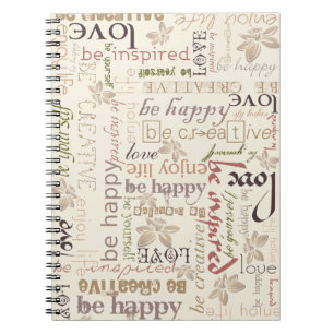 "Seien Sie Vintages" Notizbuch Notizblock