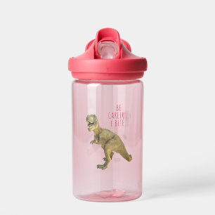 Seien Sie vorsichtig, beiße ich - Dinosaurier Wass Trinkflasche