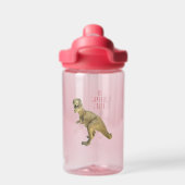 Seien Sie vorsichtig, beiße ich - Dinosaurier Wass Trinkflasche (Rückseite)