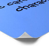 "Seien Sie vorsichtig mit Ihren Gedanken, für ...  Poster (Ecke)