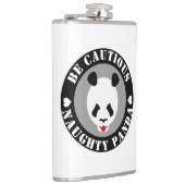 Seien Sie vorsichtig Naught Panda Flachmann (Rechts)