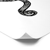 Seien Sie vorsichtig Poster (Ecke)