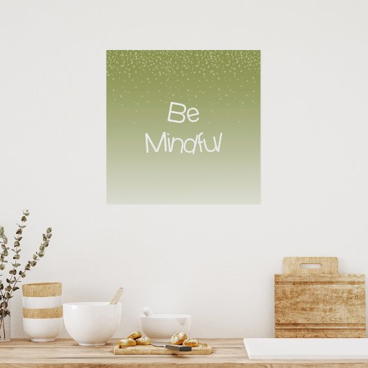 Seien Sie vorsichtig Poster (Küche)