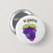 Seien Sie vorsichtig und genießen Sie den sonnigen Button (Vorne & Hinten)