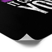 Seien Sie vorsichtig, wen Sie hassen, es könnte je Poster (Ecke)