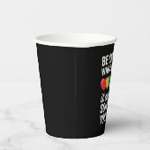 Seien Sie vorsichtig, wen Sie LGBTQ Gay Pride Rain Pappbecher (Rechts)