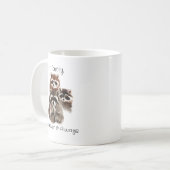 Seien Sie wachsam, die Welt braucht mehr alberne W Kaffeetasse (Vorderseite Links)