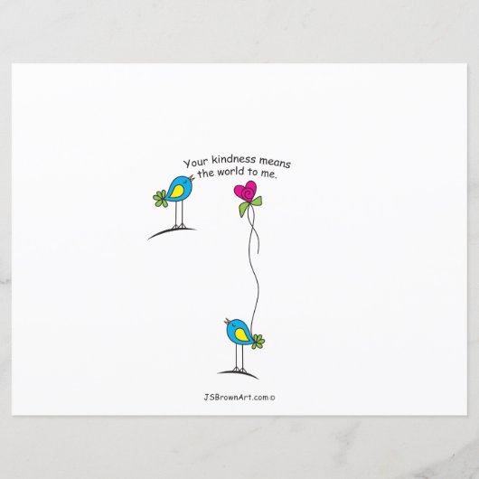 Seien Sie, wann immer möglich_flaches Papierblatt (Rückseite)