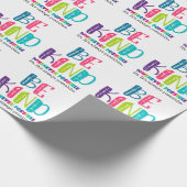 Seien Sie, wann immer möglich Geschenkpapier (Ecke)