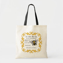 Seien Sie wie die Bienen-Tasche