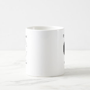 Seien Sie wie eine leere Schiff-Tasse von Kaffeetasse