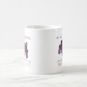 Seien Sie zu den Bakterien nett Kaffeetasse (Mittel)