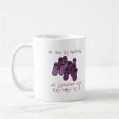 Seien Sie zu den Bakterien nett Kaffeetasse (Links)