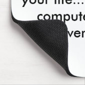 Seien Sie zu einem Aussenseiter in Ihrem Leben… Mousepad (Ecke)