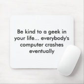 Seien Sie zu einem Aussenseiter in Ihrem Leben… Mousepad (Mit Mouse)