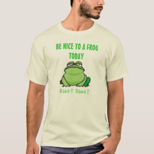 SEIEN Sie ZU einem FROSCH T-Shirt NETT