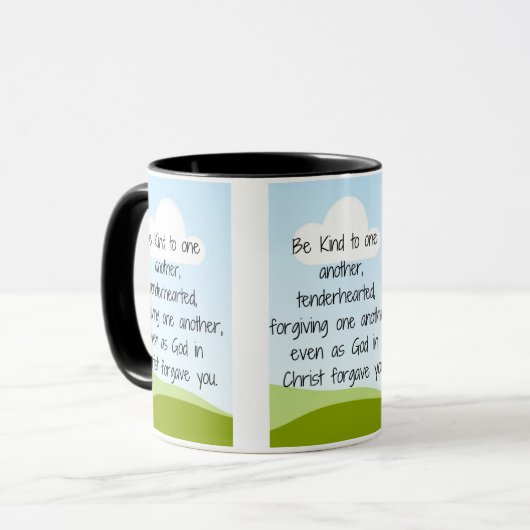 Seien Sie zu gegenseitig nett Tasse (Vorderseite Links)