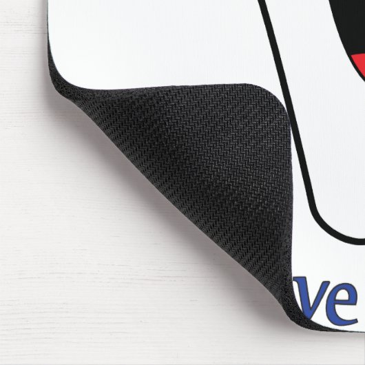 Seien Sie zu Ihrem Zahnarzt nett, den sie Mousepad (Ecke)