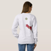 Seien Sie zu jeder Art nett Sweatshirt (Schwarz voll)