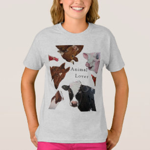 Seien Sie zu jeder Art, Vieh nett T-Shirt