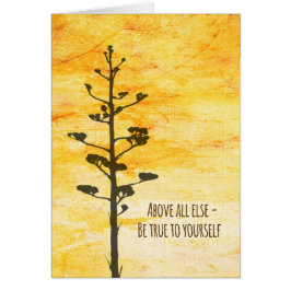 Seien Sie zu selbst wahr