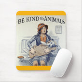 Seien Sie zu Tiere mousepad nett (Mit Mouse)