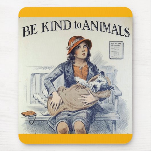Seien Sie zu Tiere mousepad nett (Vorne)