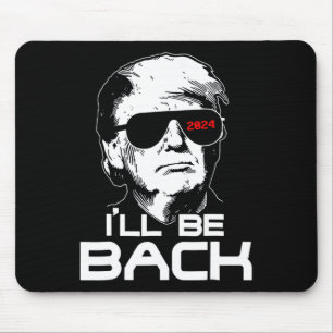 Seien Sie zurück Funny 45 47 Donald Trump 2024 Ame Mousepad