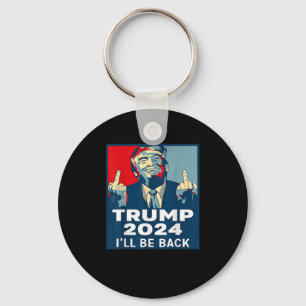 Seien Sie zurück Trump 2024 Vintag Donald Trump 4. Schlüsselanhänger