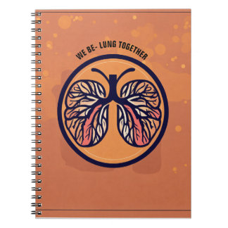 Seien Sie zusammen drucken Spiral Foto Notebook Notizblock