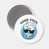 Seife Cool Funny Soap Puff Magnet (Vorderseite/Rückseite)