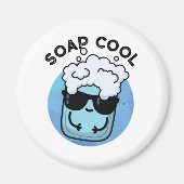 Seife Cool Funny Soap Puff Magnet (Vorne)
