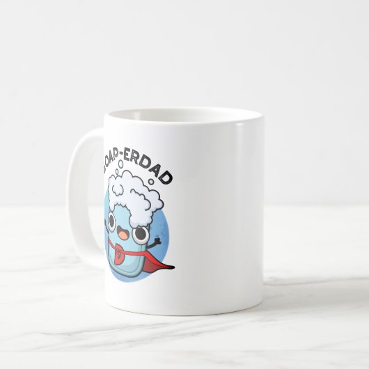 Seife erdad Funny seiap Vater Pun Kaffeetasse (Vorderseite Links)