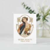 Seife für Queen Beauty Postkarte (Stehend Vorderseite)
