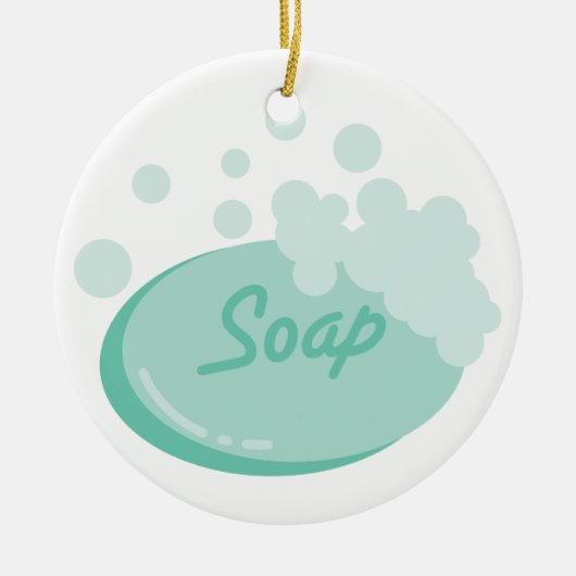 Seife Keramik Ornament (Vorne)