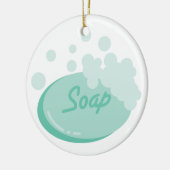 Seife Keramik Ornament (Links)