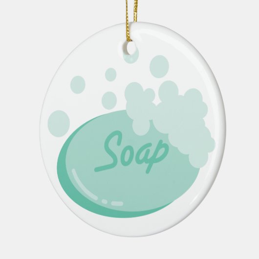 Seife Keramik Ornament (Links)