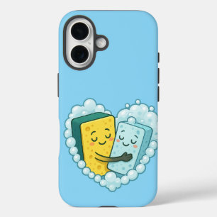 Seife-Liebe - Schwamm- und Diskothekenseife iPhone 16 Hülle