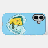 Seife-Liebe - Schwamm- und Diskothekenseife Case-Mate iPhone Hülle (Rückseite (Horizontal))