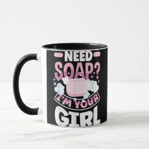 Seife machen Seife Maker Funny Tasse