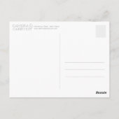 Seife POSTCARD Postkarte (Rückseite)