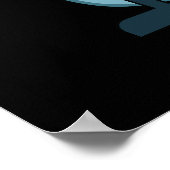 Seife Prano Funny Soprano Seife Pun Dark BG Poster (Ecke)