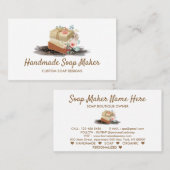 Seife Sparkor Floral Visitenkarte (Vorne/Hinten)