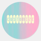 Seife - Vorlage Runder Aufkleber (Vorderseite)