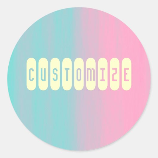 Seife - Vorlage Runder Aufkleber (Vorderseite)