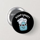 Seife was Funny Soap Puff Dark BG Button (Vorne & Hinten)