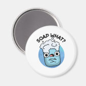 Seife, was für eine lustige Seifenpuppe Magnet (Vorderseite/Rückseite)