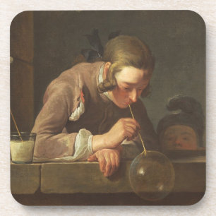 Seifen-Blasen, C. 1733 - 34 (Öl auf Leinwand) Getränkeuntersetzer