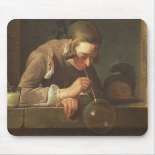 Seifen-Blasen, C. 1733 - 34 (Öl auf Leinwand) Mousepad